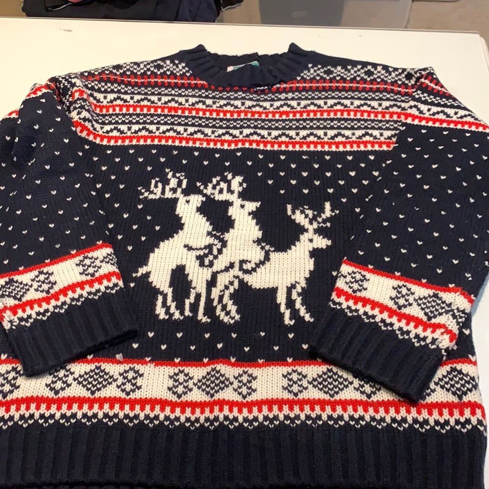For Your Ugly Xmas Sweater Party 3 Festive Reindeer Very Warm And Comfortable